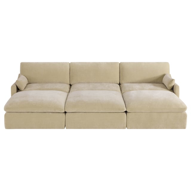 Kenna Modular 6 Seat Sofa Pit Sectional