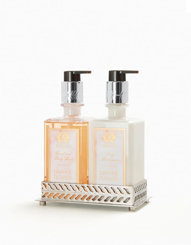 Nickel Bath & Body Gift Set: Daphne Flower