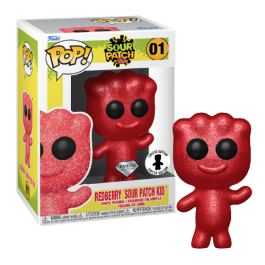 EXCLUSIVE POP! DIAMOND COLLECTION REDBERRY SOUR PATCH KIDS VINYL FIGURE