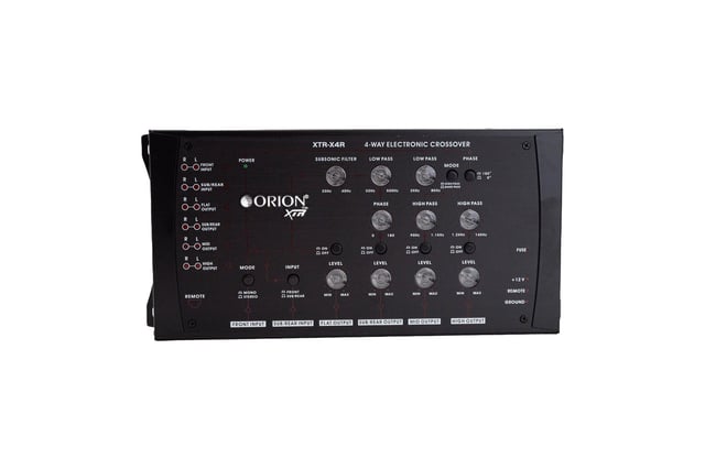 XTR-X4R - 4-Way Electronic Crossover