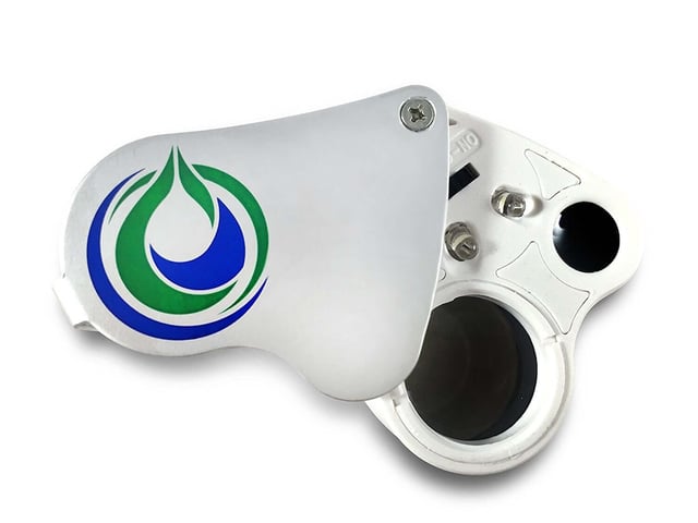 LED Magnifying Loupe with Light (30x & 60x Zoom)
