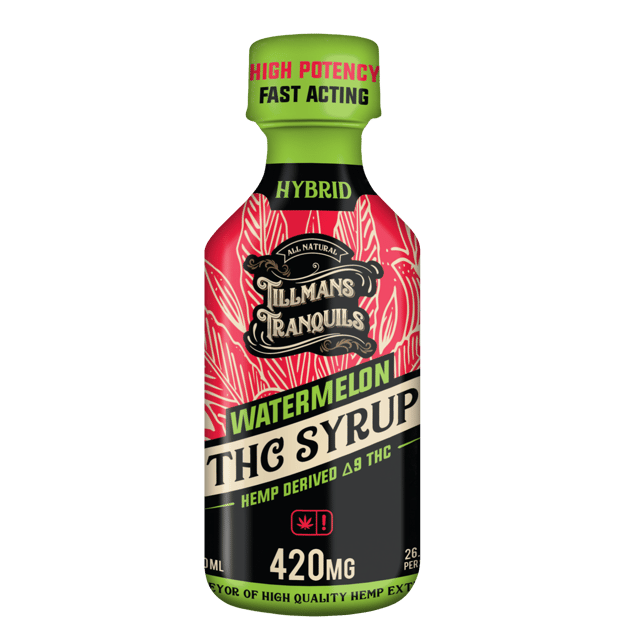 Watermelon Delta 9 Syrup – 420mg