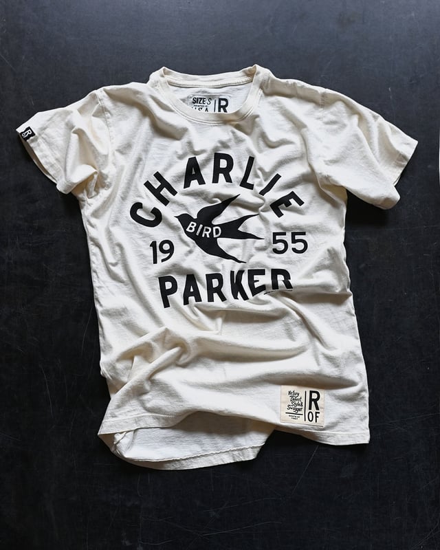 Charlie Bird Parker '55 White Tee