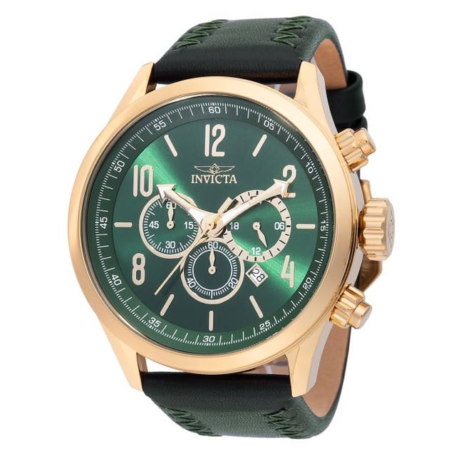 Invicta Bolt Men's Watch - 50mm, Green, Black (49195)