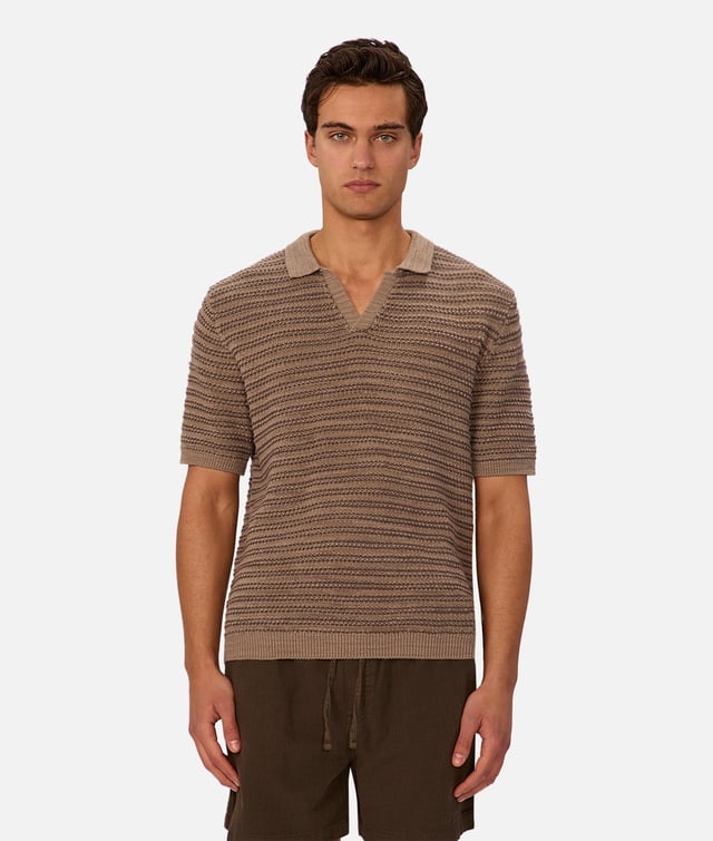 The Matera Polo - Mocha/Dark Brown