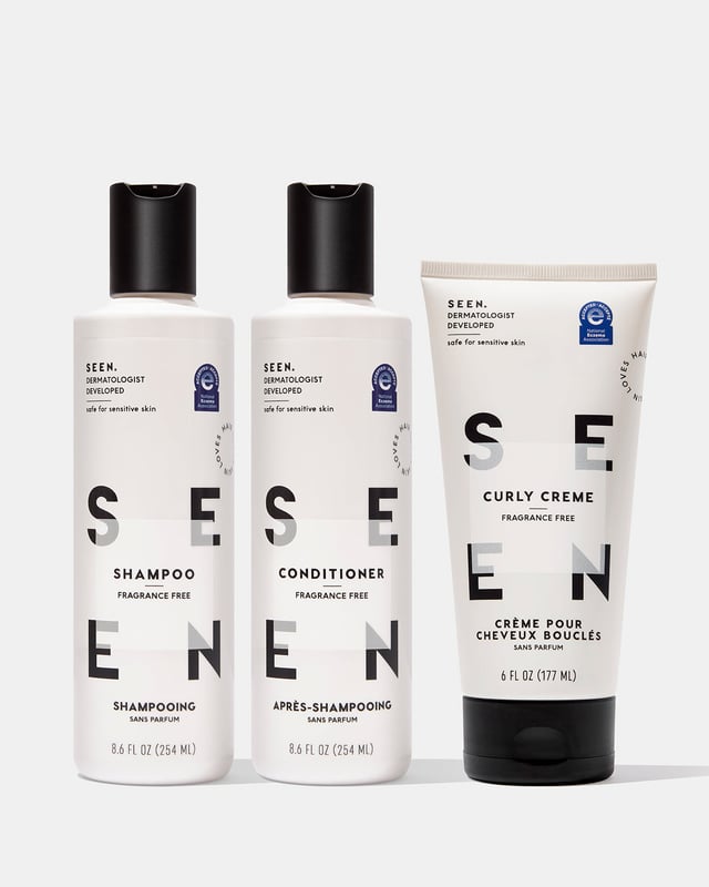 SEEN Power Bundle, Curly, Fragrance Free