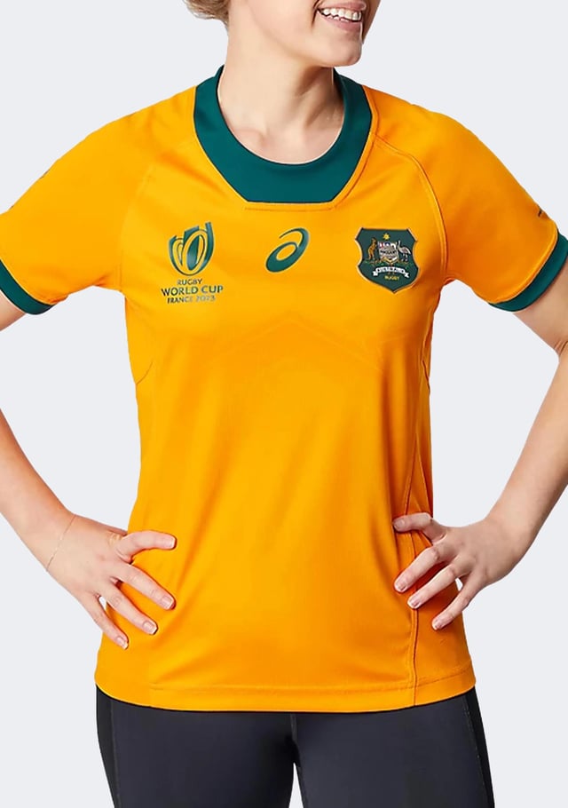 Asics Women's Wallabies RWC23 Replica Home Jersey