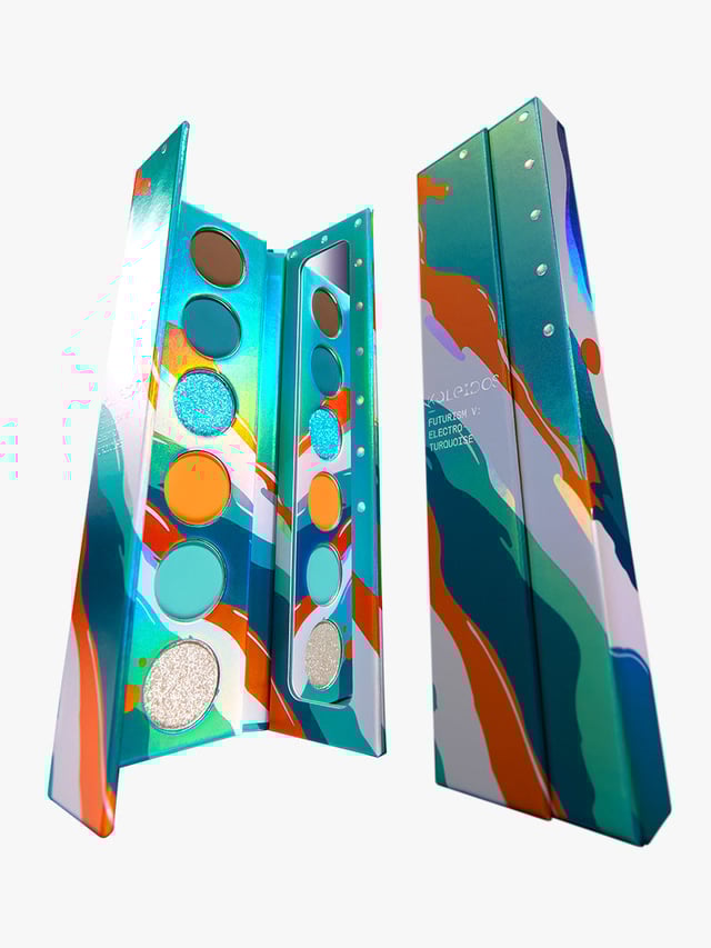Futurism V: Electro-Turquoise