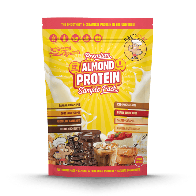Almond Protein Sample Pack - 8 x 40g Sachets