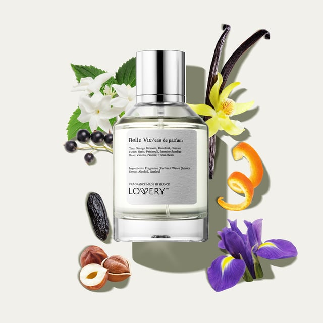 Belle Vie Perfume Inspired by Lancome La Vie Est Belle - 3.38fl oz Parfum Spray - Made in France