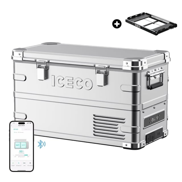 APL35 Ultra-light Dual Zone Aluminum Freezer with Slider | ICECO