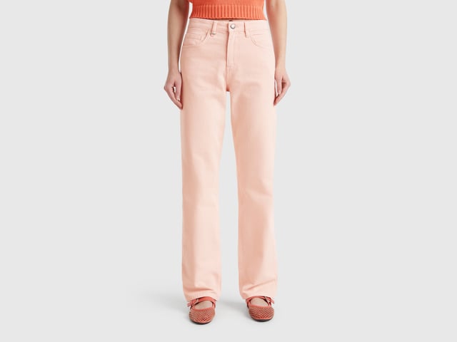 Straight leg jeans
