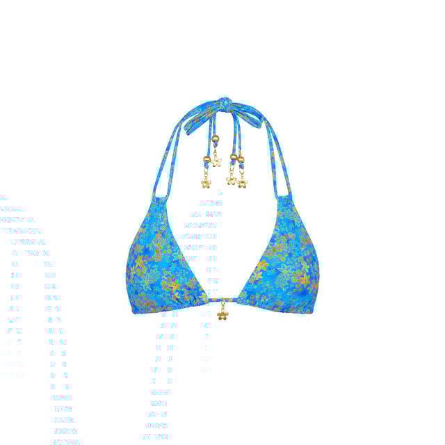 Halter Bralette Bikini Top - Cream Soda