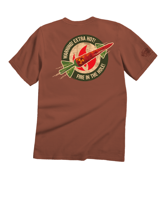 Fire In The Hole - Chile Dyed Short Sleeve Crewneck T-Shirt