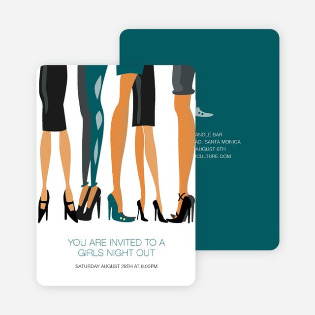Sex in the City Party Invites