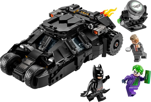 Batman™ Tumbler vs. Two-Face™ & The Joker™ 76303 | DC | Buy online at the Official LEGO® Shop US