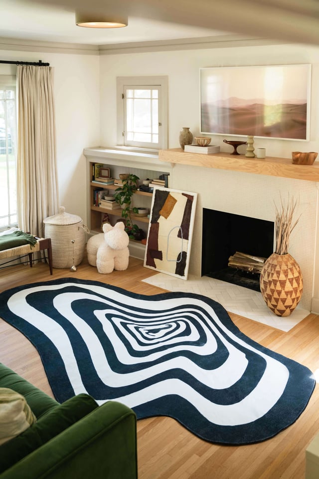 Vertigo Irregular Area Rug