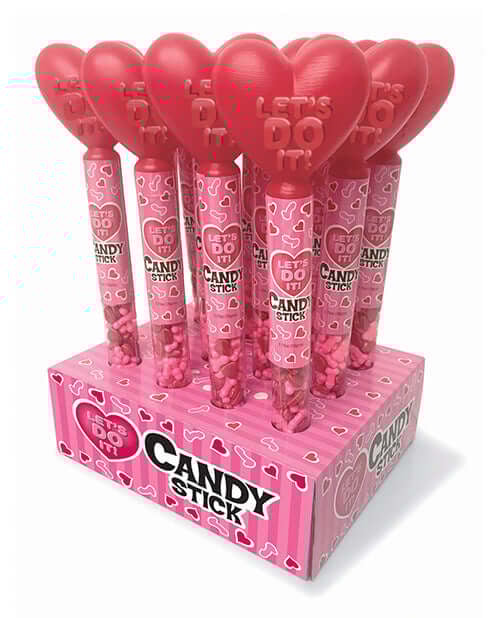 Let's Do It Candy Stick 12 Piece Display