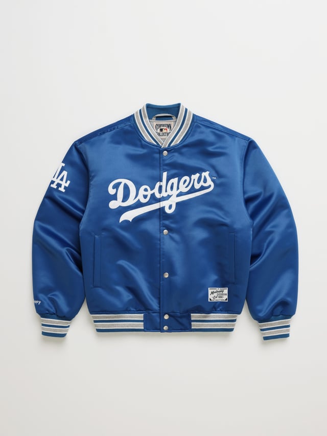 Dodgers Satin Baseball Jacket