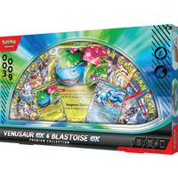 Pokemon Trading Card Game: Venusaur ex and Blastoise ex Premium Collection GameStop Exclusive