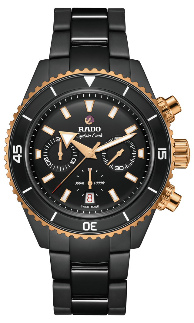 Captain Cook High-Tech Ceramic Automatic Chronograph