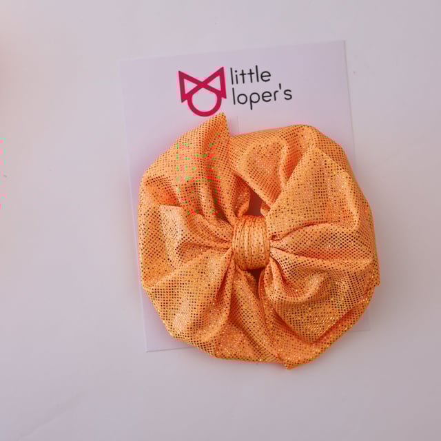Orange Spring Shimmer Headwrap