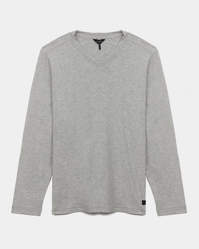 Hi Vee Long-Sleeve Tee | Organic Cotton Jersey