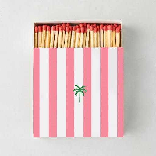 "Palm Beach" Oversized Matches