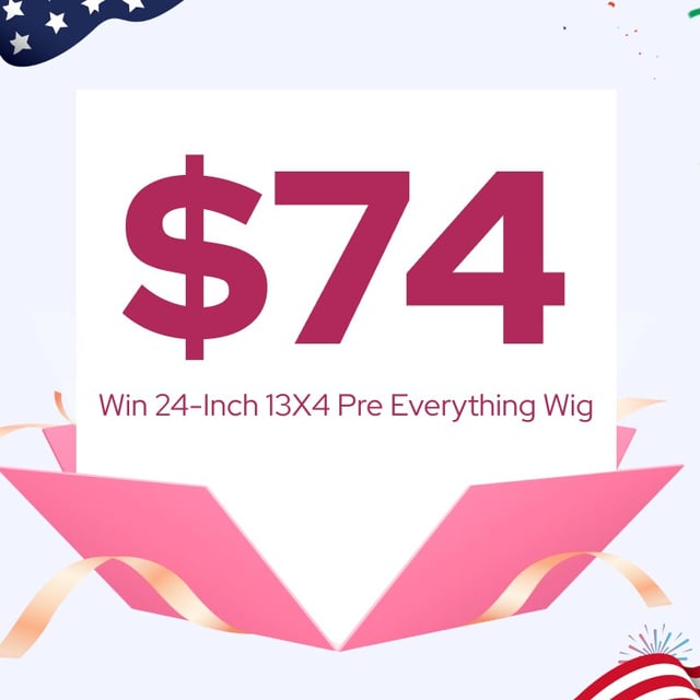 
    $77 Mystery Box| 24 inch 13X4 Pre Everything Wig Valued $299 Contains| 48H Fast Delivery