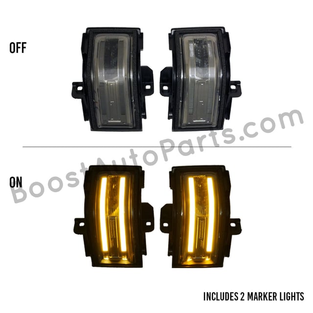 Ford F-150 Tow Mirror Lights (2015-2024) - Strip or Switchback