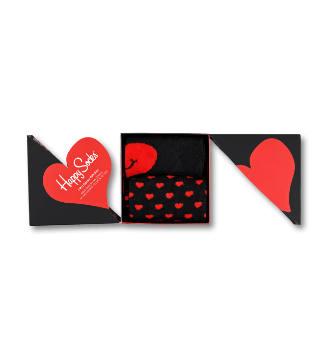 2-Pack I Heart You Socks Gift Set