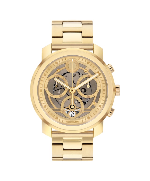 Trend Propel Skeleton Watch, 44mm