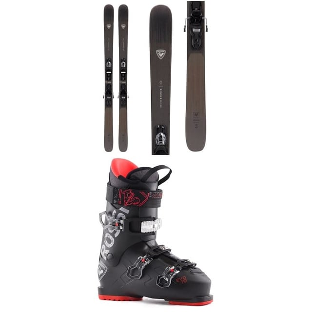 Rossignol Sender 90 Pro Skis + Xpress 10 Bindings 2024 + Rossignol Evo 70 Ski Boots