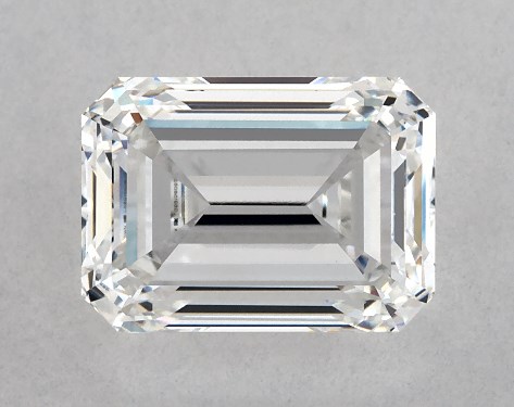 IGI 2.80 Carat E-VVS2 Excellent Cut Emerald Lab-Grown Diamond