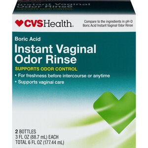 CVS Health Boric Acid Instant Vaginal Odor Rinse, 6 OZ