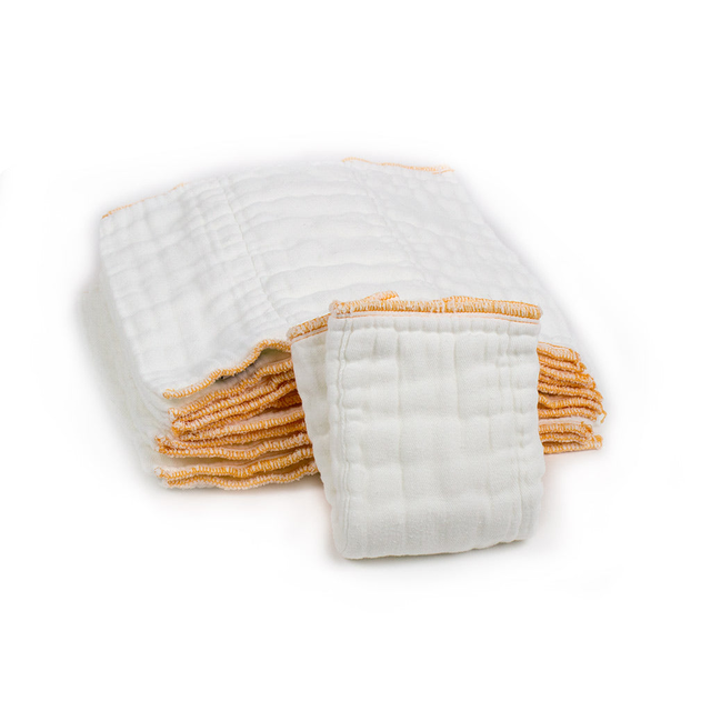 Cloth-eez Prefold Diapers -   Classic White