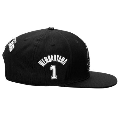 San Antonio Spurs Men's Pro Standard Black 2023 Victor Wembanyama Classic Cap