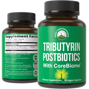 Corebiome Tributyrin Postbiotic Capsules