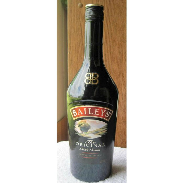 750 ml Empty Baileys Irish Cream Dark Brown Amber Glass Bottle Box Craft on eBid United States | 196440676