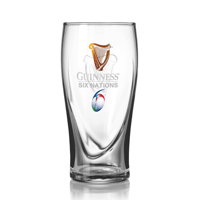 Guinness Six Nations Pint Glass