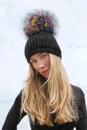 Classic Fur - Multi Color Pom