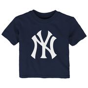 Yankees Baby "Primary Logo" Navy Tee