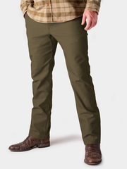 M's Brush Pants - Dark Olive