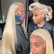 Upgrade 2.0 | 613 Blonde Wig Straight Skinlike Real HD Lace 13x6 Full Frontal Wigs