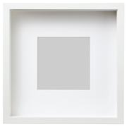 SANNAHED Frame - white 25x25 cm (9 ¾x9 ¾ ")