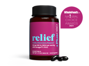 CBD Relief Softgel Capsules 30mg CBD/CBDA
