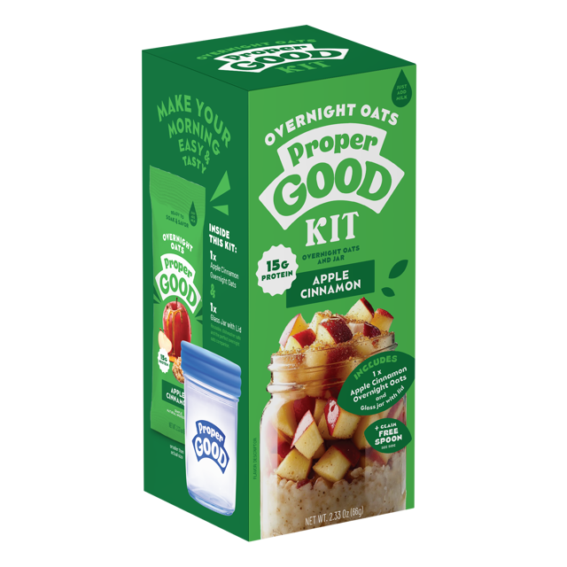 Apple Cinnamon Overnight Oats Kit