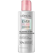 L'Oreal Paris EverPure Glossing Lamination Hair Mask with Glycolic Acid - Deep Conditioning Gloss Hair Treatment for Lasting Shine and Smoothness - Restores Dull, Dry Damaged Hair - 5.1 fl oz