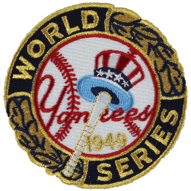 1949 New York Yankees MLB World Series Championship Jersey Patch