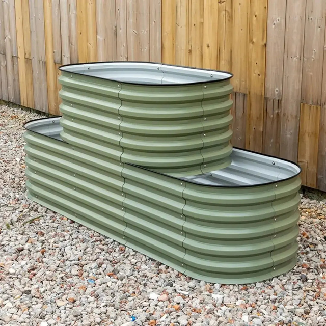 32" Tall 2 Tiered Flower Bed【Upgrade 2.0】